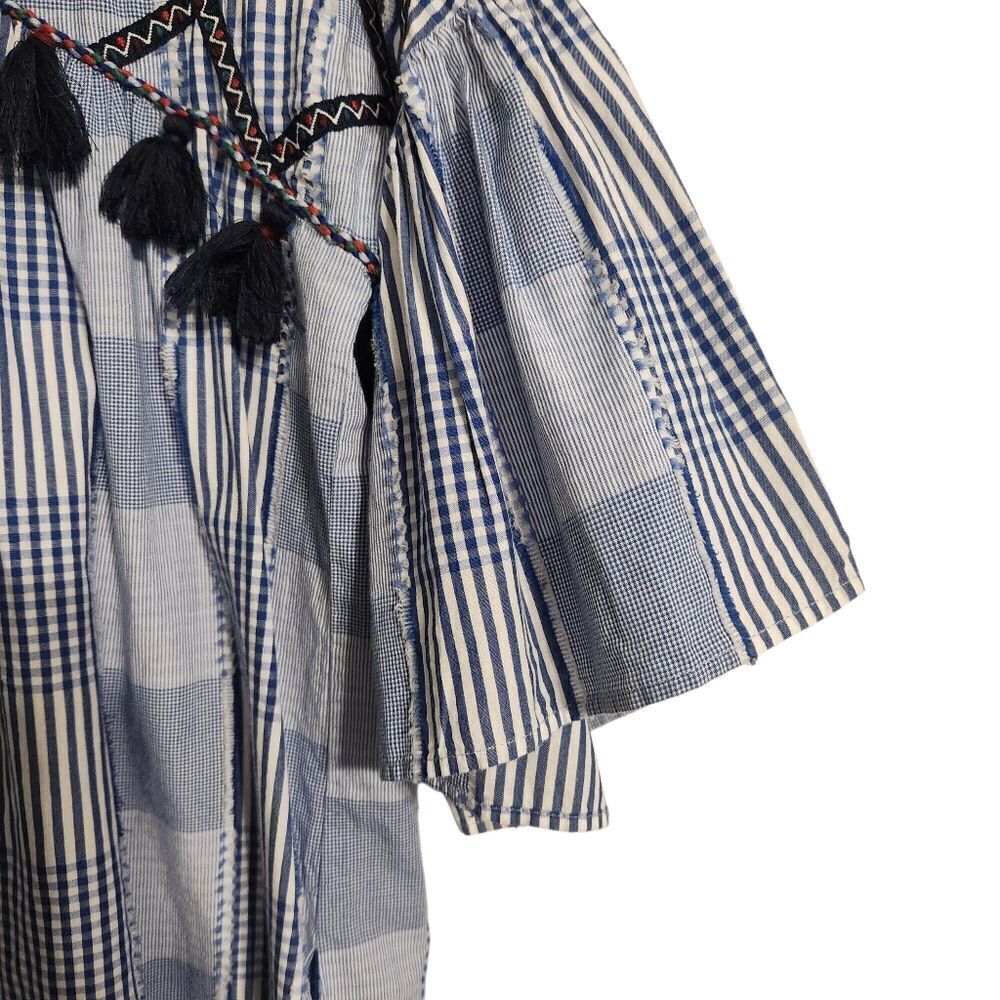 Anthropologie Maeve Tatum Tunic Dress Blue Small - Picture 5 of 11